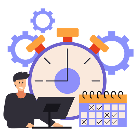 Time saving with Scheduly